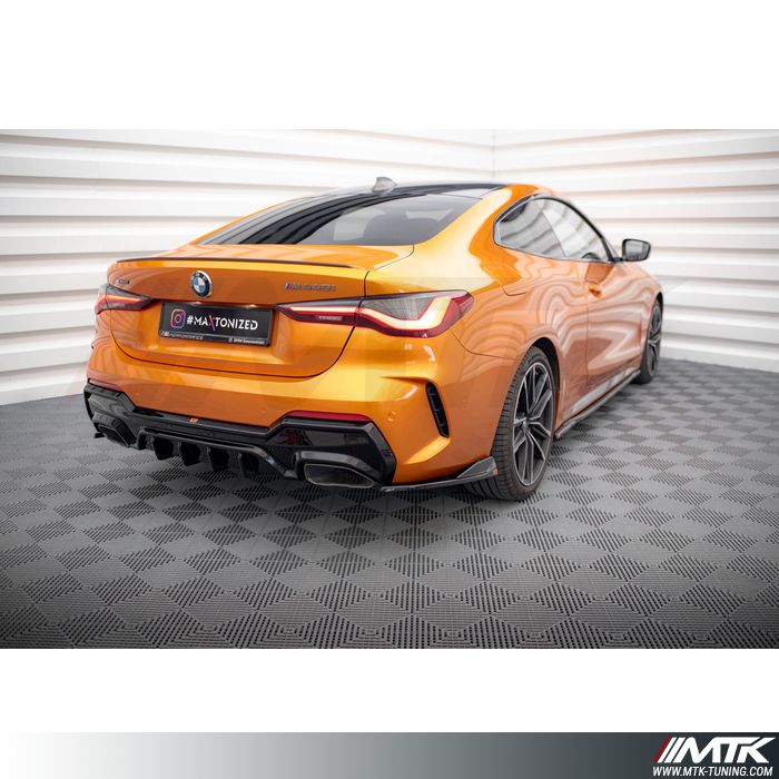 Lames latérales arrière Maxton V6 BMW Serie 5 G22 G24 M440I Coupé Cabriolet 2020>